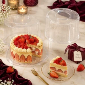 Full Transparent Cake Box 744 (Pack of 1)