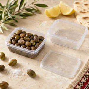 Thick Tupperware with Lid 180/1 (Pack of 5)