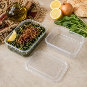 Thick Tupperware with Lid 2 (Pack of 1)