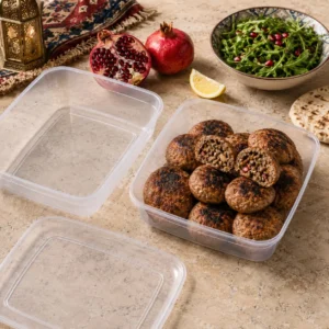 Thick Tupperware with Lid 5 (Pack of 1)